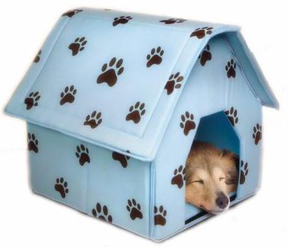 мягкий домик для собаки 