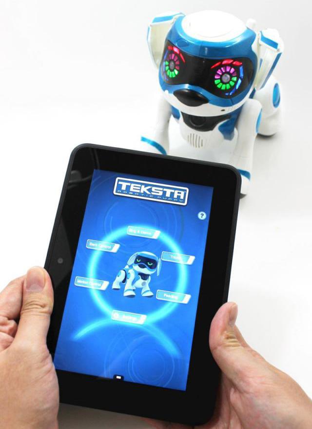 Интерактивная собака-робот Teksta