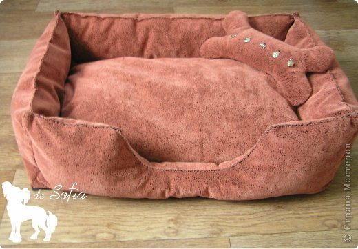Представляю Вам мастер - класс по шитью лежака для собаки. Это очень просто и интересно. фото 41
