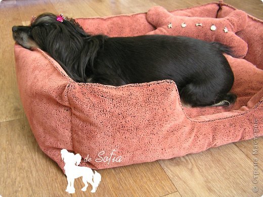 Представляю Вам мастер - класс по шитью лежака для собаки. Это очень просто и интересно. фото 46