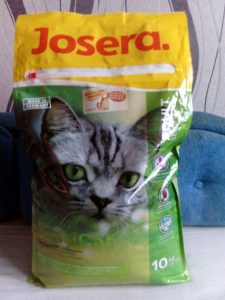 Отзыв о корме для кошек Josera