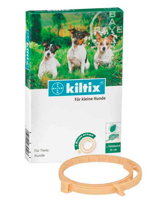Ошейник Kiltix для собак против клещей и блох – отзывы